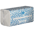 Interfold Paper Towel White, 230mm x 230mm, 1 Ply, Pack Of 200